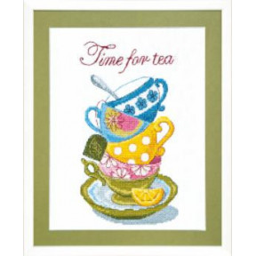 Набор для вышивки крестом Чарівна Мить ВТ-005 Time for tea