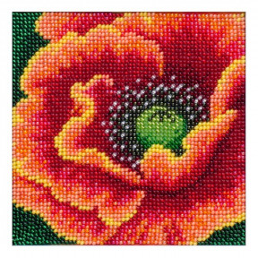 Набор для вышивания бисером VDV Пламенный цветок ТН-1032 фото