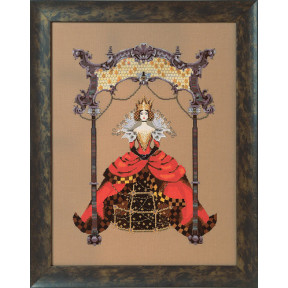 The Queen Bee / Королева пчел Mirabilia Designs Схема для вышивания MD171