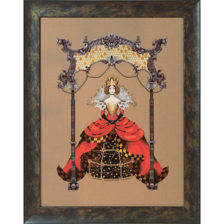 The Queen Bee / Королева бджіл Mirabilia Designs Схема для