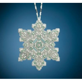 Aqua Mist Snowflake / Аква снежинка Mill Hill Набор для вышивания крестом MH212015