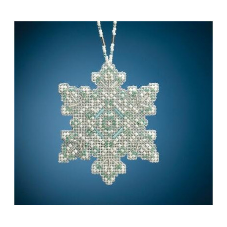 Aqua Mist Snowflake / Аква снежинка Mill Hill Набор для вышивания крестом MH212015
