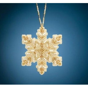 Golden Snowflake / Золота сніжинка Mill Hill Набір для вишивання хрестиком MH212012