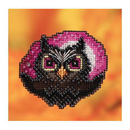 Moonlit Owl / Лунная сова Mill Hill Набор для вышивания крестом MH182023