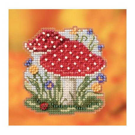 Red Cap Mushroom / Гриб з червоним капелюхом Mill Hill Набір