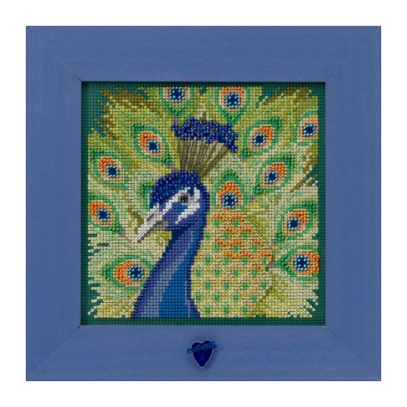 Proud Peacock / Гордий Павич Mill Hill Набір для вишивання