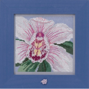 White Orchid / Белая орхидея Mill Hill Набор для вышивания крестом MH142014