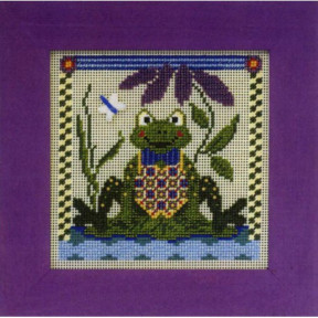 Fritzy Frog / Веселая лягушка Mill Hill Набор для вышивания крестом MHCB193