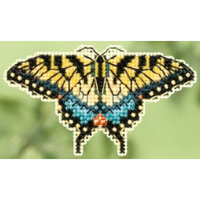 Yellow Swallowtail / Жовтий метелик Mill Hill Набір для вишивання хрестиком MH185104