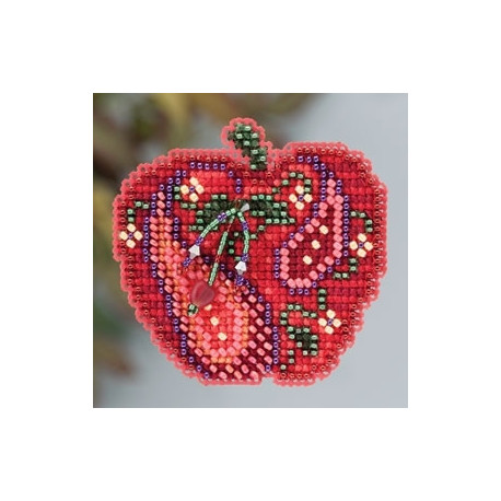 Jeweled Apple / Ювелирное яблоко Mill Hill Набор для вышивания крестом MH183202