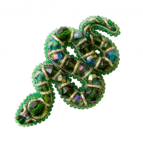 Змія Crystal Art Набір для виготовлення брошки БП-298