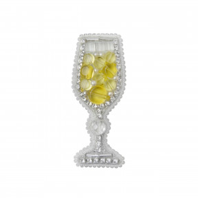 Келих шампанського Crystal Art Набір для виготовлення брошки БП-293
