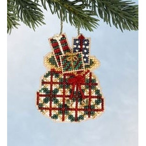 Santas Sack / Мішок Санти Mill Hill Набір для вишивання хрестиком MH166303