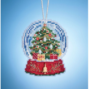 Christmas Tree Globe / Різдвяне дерево Куля Mill Hill Набір для вишивання хрестиком MH161936
