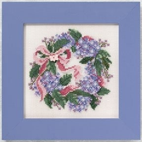 Hydrangea Wreath / Венок гортензии Mill Hill Набор для вышивания крестом MH140104