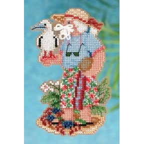 Christmas Island Santa / Остров Рождества Санта Mill Hill Набор для вышивания крестом MH202303