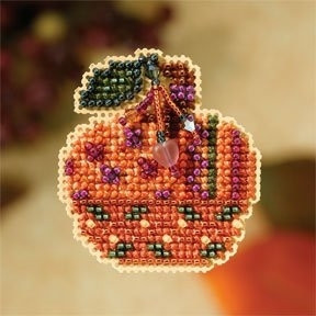 Jeweled Pumpkin / Ювелірний гарбуз Mill Hill Набір для вишивання хрестиком MH187205