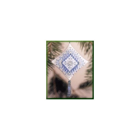 Icy Snowflake / Ледяная снежинка Mill Hill Набор для вышивания крестом MHTD24