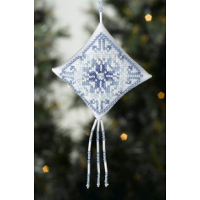 Snowflake / Снежинка Mill Hill Набор для вышивания крестом MH228304