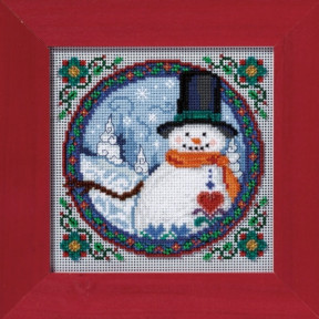 Southern Snowman / Південний сніговик Mill Hill Набір для вишивання хрестиком JS149102
