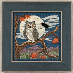 Night Owl / Нічна сова Mill Hill Набір для вишивання хрестиком
