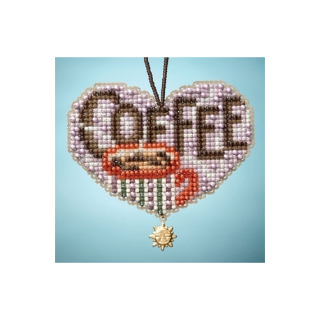 Love Coffee / Люблю Каву Mill Hill Набір для вишивання