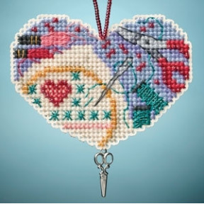 Love Stitching / Люблю Вышивать Mill Hill Набор для вышивания крестом MH163104