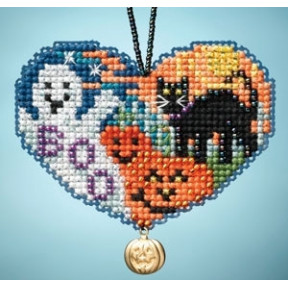 Love Halloween / Люблю Хэллоуин Mill Hill Набор для вышивания крестом MH163105
