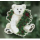 Holiday Polar Bear / Святковий полярний ведмідь Mill Hill Набір