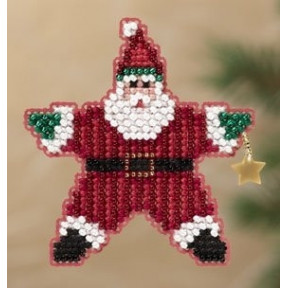 Star Santa / Санта зірка Mill Hill Набір для вишивання хрестиком MH181301
