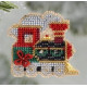 Holiday Express / Праздничный экспресс Mill Hill Набор для вышивания крестом MH186304