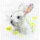 Набір для вишивання хрестиком Аліса Біле кроленя 0-226