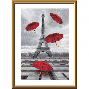 А в Париже дожди! Нова Слобода Набор для вышивания крестом СР2286