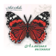 Метелик-магніт «Червоний адмірал» ArtSolo Набір алмазного