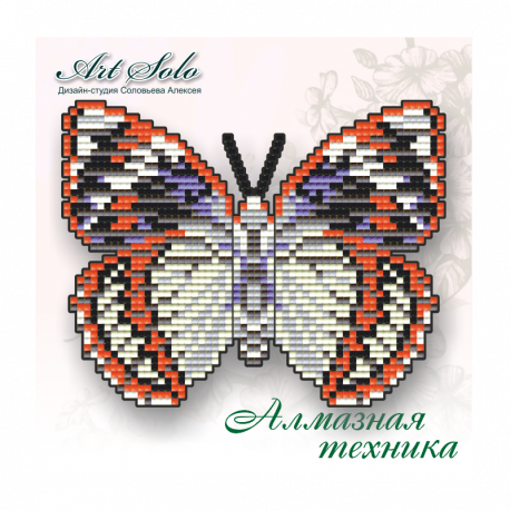 Метелик-магніт «Переливниця Шрінка» ArtSolo Набір алмазного