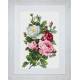 Набір для вишивки хрестиком Luca-S BA22855 Букет з троянд фото