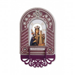 Богородиця Нев'яний колір Набір для створення ікони з вишитою рамкою-кіотом Нова Слобода ВК1009