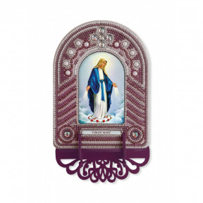 Virgin Mary Набір для створення ікони з вишитою рамкою-кіотом