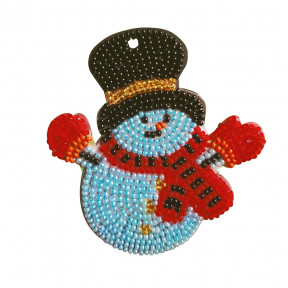 Снеговик в цилиндре Набор для креативного рукоделия Нова Слобода РВ2201