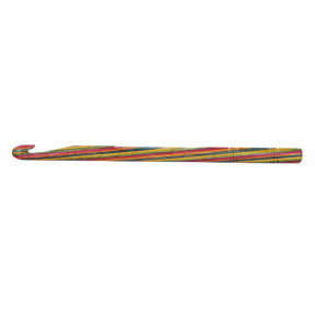 Крючок вязальный односторонний Symfonie Wood KnitPro, 15 см, 3.00 мм 20701с