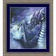 Набір для вишивання Kustom Krafts 20037 Фея і блакитний дракон