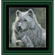 Набор для вышивания Kustom Krafts GAW-001 Волк фото