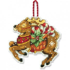 Набор для вышивания Dimensions 70-08916 Reindeer Ornament фото