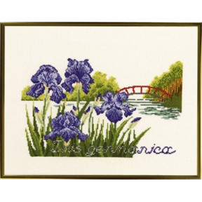 Bridge and flowers Набор для вышивания Eva Rosenstand 12-303