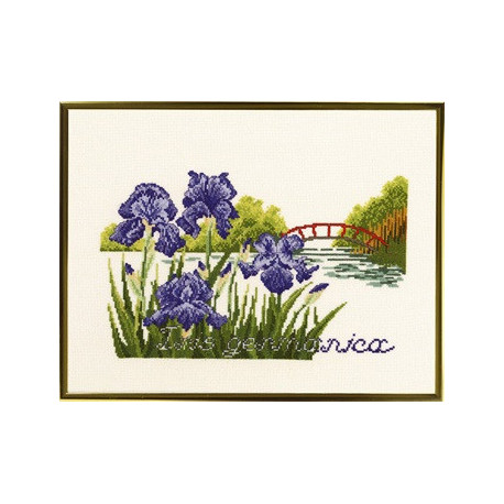 Bridge and flowers Набір для вишивання Eva Rosenstand 12-303