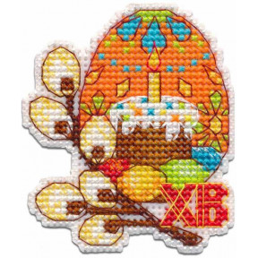 Пасхальное яйцо Набор для вышивки крестом Овен 1289о