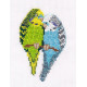 Папужки Набір для вишивання хрестиком Овен 1396о фото