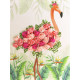 НЛ-4044 Набор для вышивания лентами Марічка Фламинго фото