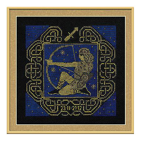 Набор для вышивания крестом Riolis 1208 Скорпион, 25*25 см., 300 руб. Артикул: 1208-5879
