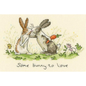 Закоханий кролик Bothy Threads Набір для вишивання хрестиком